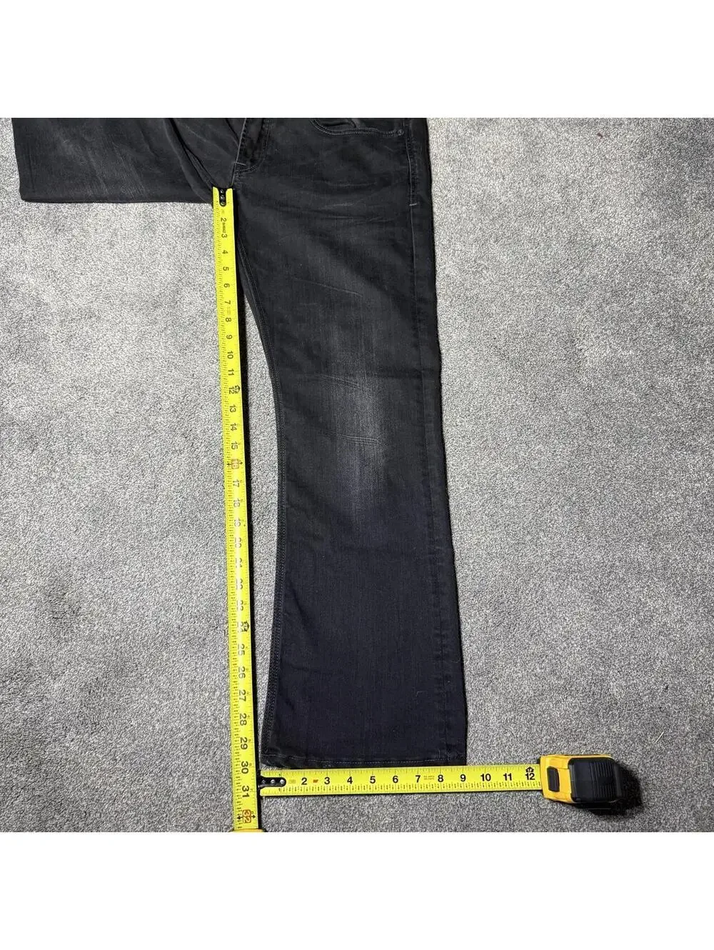 premium baggy denim grunge jeans.
